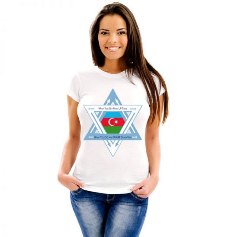 Camisetas Banderas Azerbaiyán