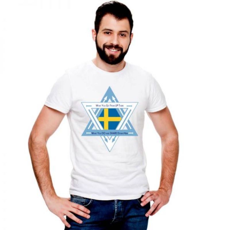 Camisetas Banderas Suecia