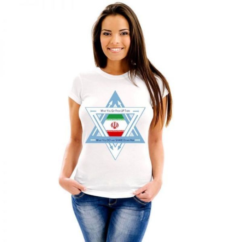 Camisetas Banderas Iran